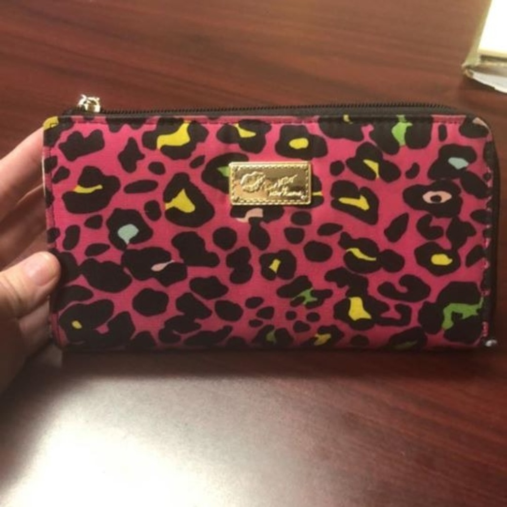 Betsey Johnson Leopard Wallet